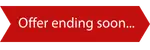 Offer ending soon red banner